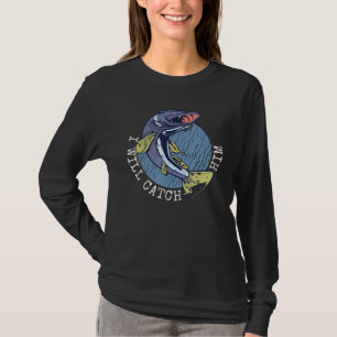 Bester Fisher II wird seinen Alligator Gar fangen T-Shirt