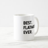 Bester Flatmat je Kaffeetasse (VorderseiteRechts)