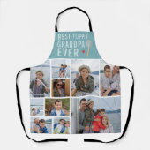 Bester Flippin-Großvater je | FotoCollage Schürze (Vorderseite)