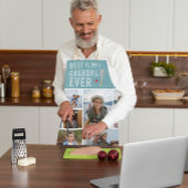 Bester Flippin-Großvater je | FotoCollage Schürze