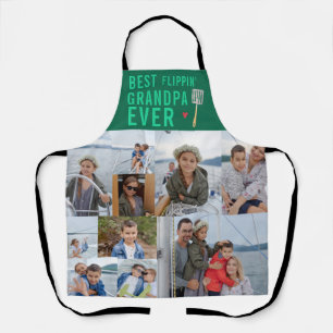 Bester Flippin-Großvater je   FotoCollage Schürze