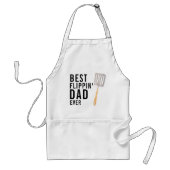 Bester Flippin-Vater je | Schürze zur GRILLEN am V (Vorne)