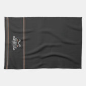 Bester Flippin Vater Spatula Funny Retro Geschirrtuch (Horizontal)