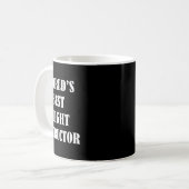Bester Fluglehrer der Welt - CFI-Pilot-Lehrer Kaffeetasse (Vorderseite Links)