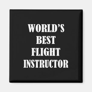 Bester Fluglehrer der Welt - Cfi Pilot Lehrer Magnet