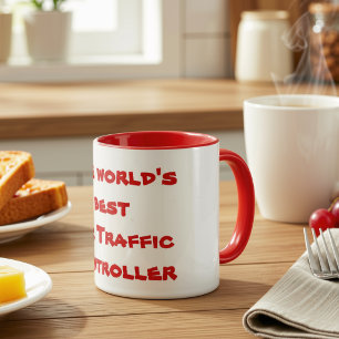 Bester Fluglotse der Welt in rot Tasse
