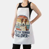 Bester Fox Terrier Vater Aller Zeiten Vintage Hund Schürze (InSitu)