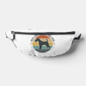 Bester Fox-Terrier-Vater überhaupt Vintage-Hund-Sh Bauchtasche (Ablage )