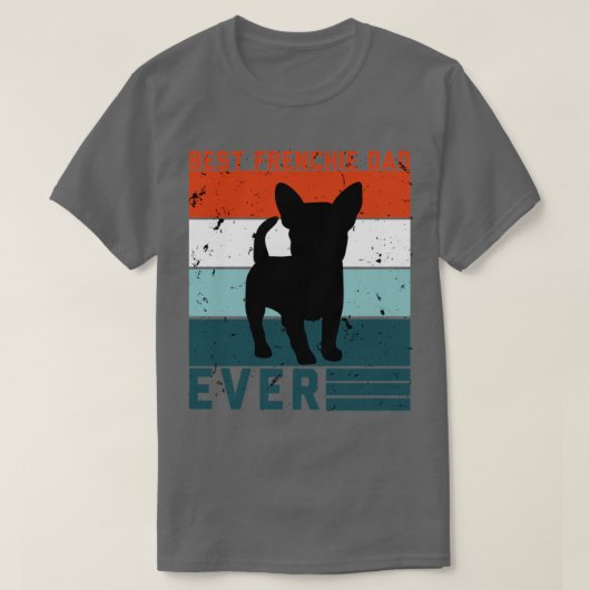 Bester französischer Bulldogge-Liebhaber T-Shirt (Design vorne)