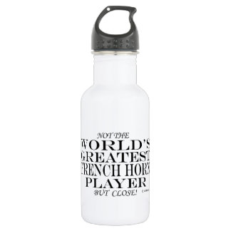 Bester französischer Horn-Spieler Nah Trinkflasche