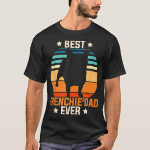 Bester französischer Vater je Dog Besitzer Männer T-Shirt