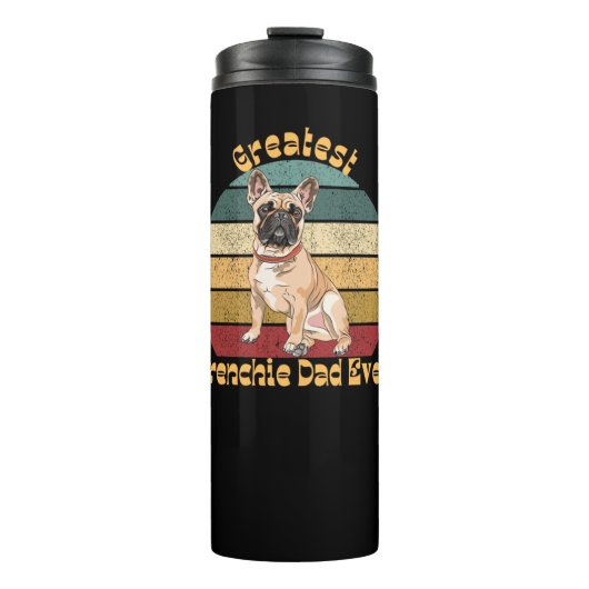 Bester französischer Vater je Thermosbecher (Vorderseite)
