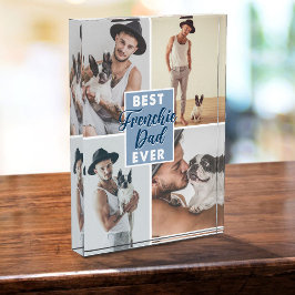 Bester französischer Vater je Vatertag Fotoblock