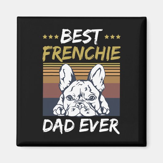 Bester französischer Vater-Preis für Ihren französ Magnet (Vorne)