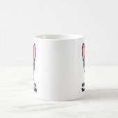 Bester französischer Vater Vatertag Braun Tan Fran Kaffeetasse (Mittel)
