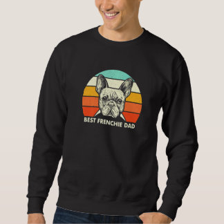 Bester französischer Vater Vintager französischer Sweatshirt