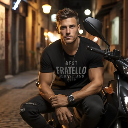Bester Fratello (Italienischer Bruder) je T-Shirt