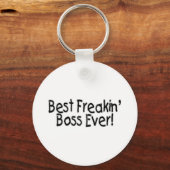 Bester Freakin Boss je Schlüsselanhänger (Vorderseite)
