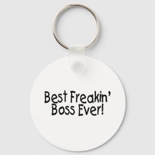 Bester Freakin Boss je Schlüsselanhänger (Vorderseite)