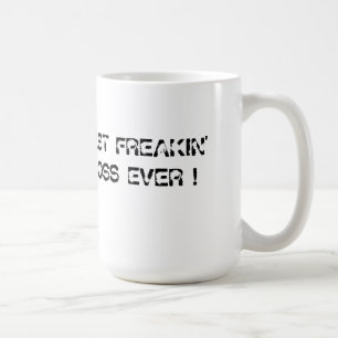 BESTER FREAKIN CHEF ÜBERHAUPT KAFFEETASSE