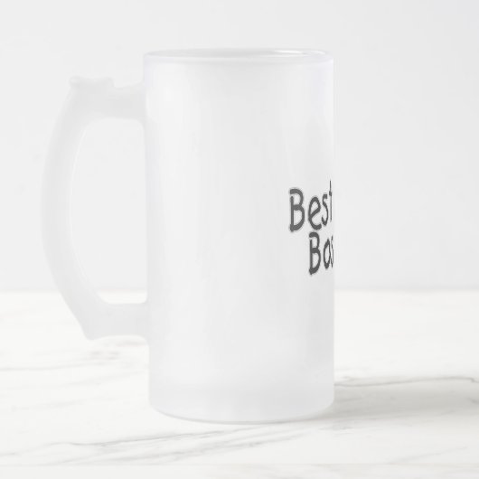 Bester Freakin Chef überhaupt Mattglas Bierglas (Links)