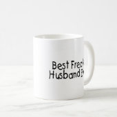 Bester Freakin Ehemann überhaupt Kaffeetasse (VorderseiteRechts)