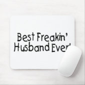 Bester Freakin Ehemann überhaupt Mousepad (Mit Mouse)