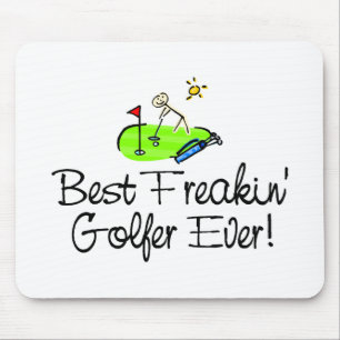 Bester Freakin Golfspieler überhaupt (1) Mousepad