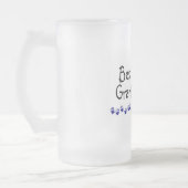 Bester Freakin Großvater überhaupt Mattglas Bierglas (Links)