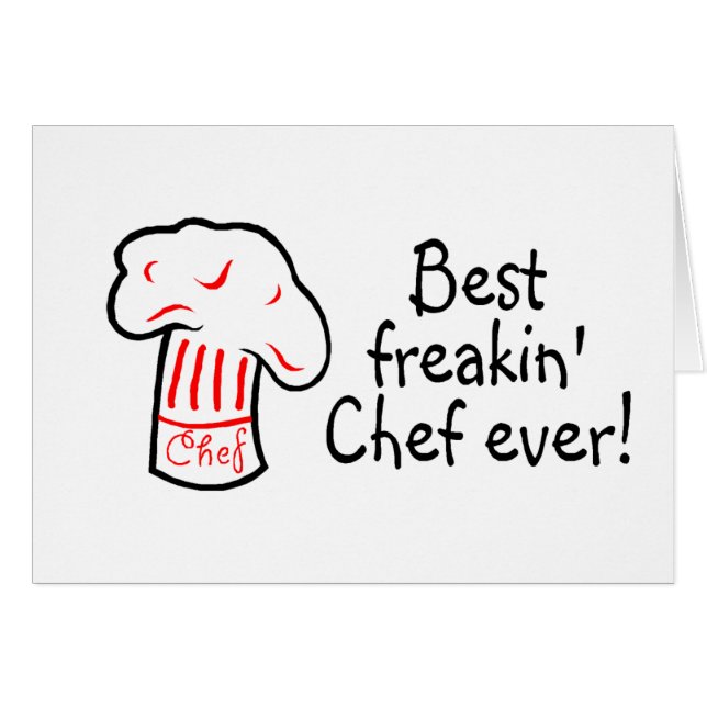 Bester Freakin Koch überhaupt (Vorderseite (Horizontal))