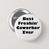 Bester Freakin Mitarbeiter überhaupt Button (Vorne & Hinten)