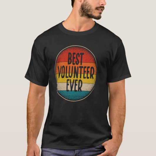 Bester Freiwilliger je T-Shirt (Vorderseite)