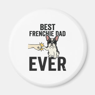 Bester Frenchie-Vater Allerzeit Lustiges Bulldogge Magnet