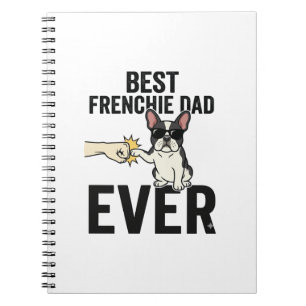 Bester Frenchie-Vater Allerzeit Lustiges Bulldogge Notizblock