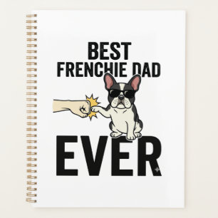Bester Frenchie-Vater Allerzeit Lustiges Bulldogge Planer