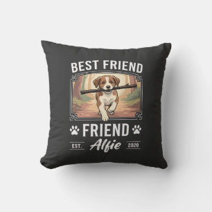 Bester Freund Alfie Hunde-Liebhaber Kissen