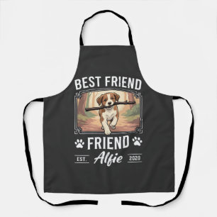 Bester Freund Alfie Hundeliebhaber Schürze