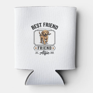 Bester Freund Alfie Vintage-Hundefreund-Design_1 Dosenkühler