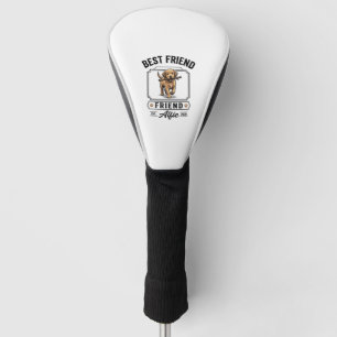 Bester Freund Alfie Vintage-Hundefreund-Design_1 Golf Headcover