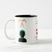 Bester Freund aller Zeiten, Cooler junger Mann mit Zweifarbige Tasse (Links)