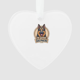 Bester Freund Aller Zeiten Mein Deutscher Schäferh Ornament
