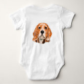 Bester Freund Baby Strampler (Rückseite)