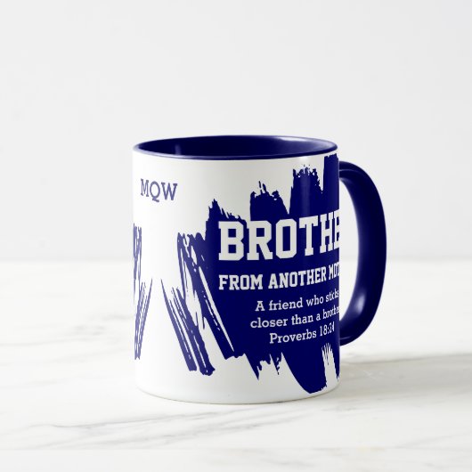 Bester Freund-BROTHER-MUTTER Christlich Tasse (VorderseiteRechts)