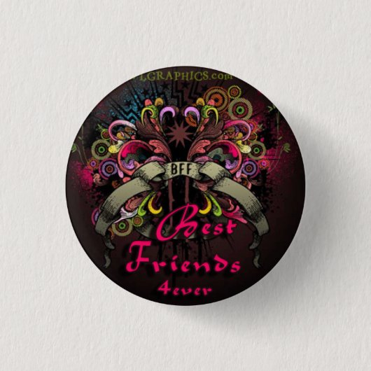 Bester Freund Button (Vorderseite)