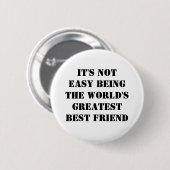 Bester Freund Button (Vorne & Hinten)