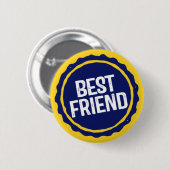Bester Freund. Button (Vorne & Hinten)