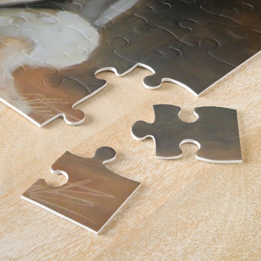 Bester Freund Chihuahuaversuchspuzzlespiel Puzzle (Seite)