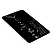 Bester Freund Definition Schrift Liebe Herz Magnet (Rechte Seite)