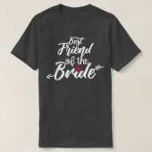 Bester Freund der Bride Arrow Wedding oder Bachelo T-Shirt (Design vorne)
