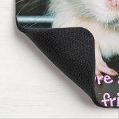 Bester Freund der Ratten! Mousepad (Ecke)